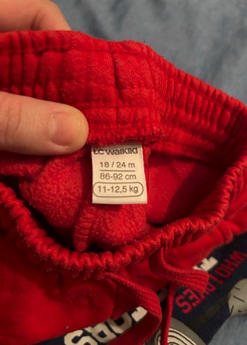 Bebek Erkek Kırmızı Traktör Baskılı Takım - Görsel 4