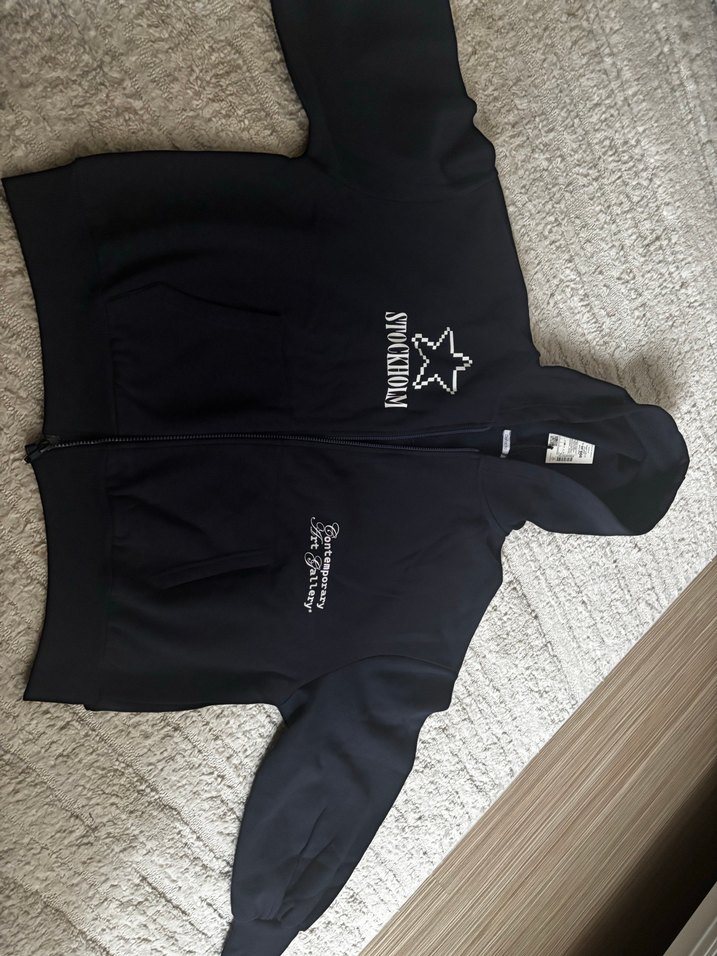 Defacto oversize kapşonlu hırka - Görsel 3