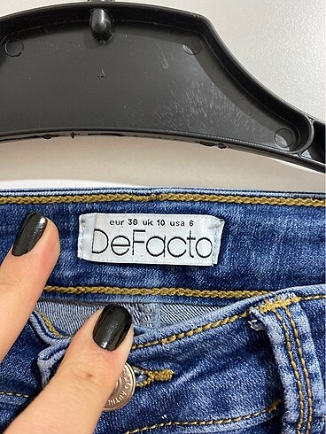 38 Beden lacivert Renk Defacto jean