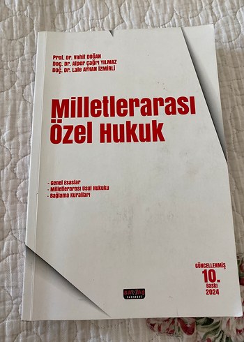 Milletlerarası Özel Hukuk 10. Baskı 2024
