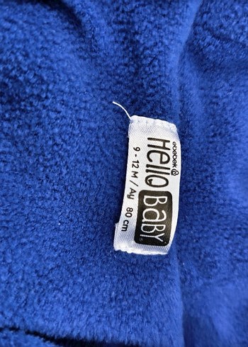 Kapüşonlu Mavi Erkek Çocuk Mont - Görsel 6