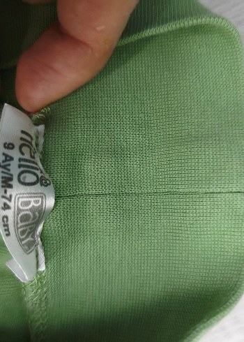 Yeşil bebek ayaklı alt - Görsel 2