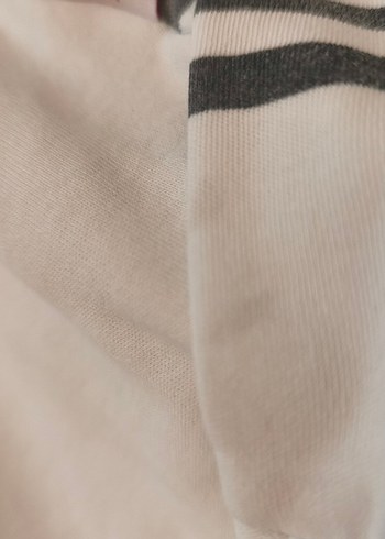 Beyaz lacivert Erkek bebek üst Ayıcık Nakışlı - Görsel 4