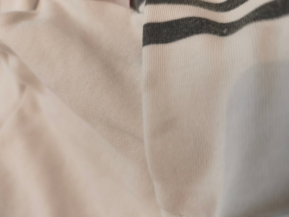 Beyaz lacivert Erkek bebek üst Ayıcık Nakışlı - Görsel 4