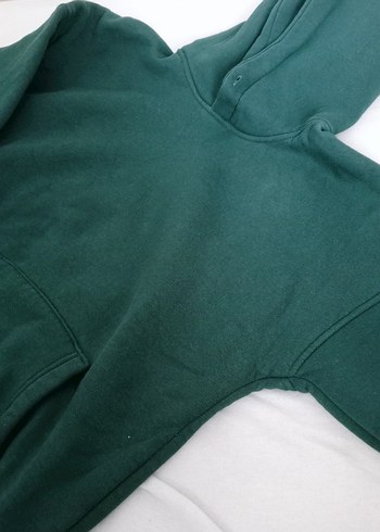 Diğer Oversize Yeşil Sweatshirt