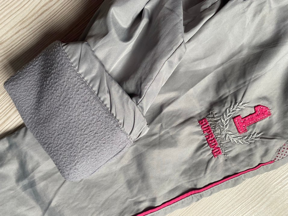 Kızlar Gri Fermuarlı Bol Kesim Pantolon - Görsel 4