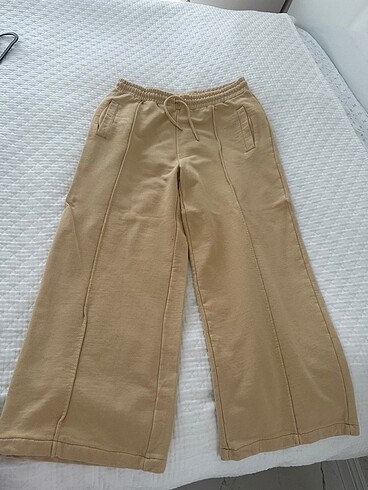 l Beden camel Renk Zara L beden eşofman takımı
