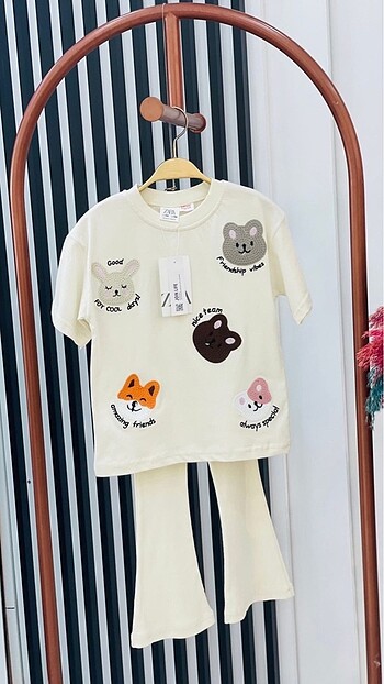 Zara kız çocuk takım