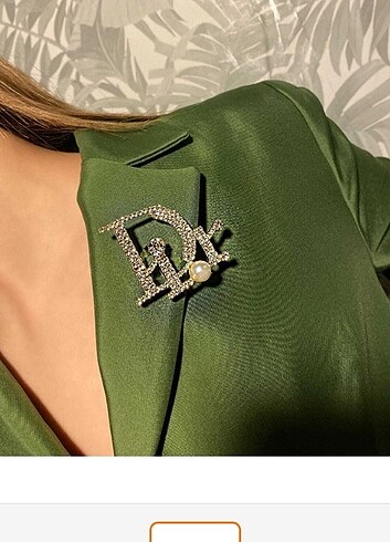 Dior marka Gold Broş 