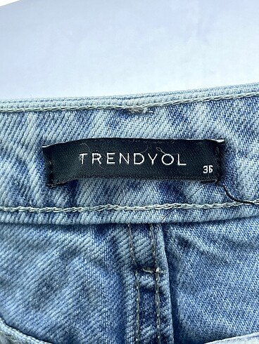 36 Beden mavi Renk Trendyol & Milla Bermuda / Kapri %70 İndirimli.