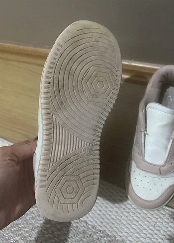 32 Beden pembe Renk Kız çocuk spor ayakkabı