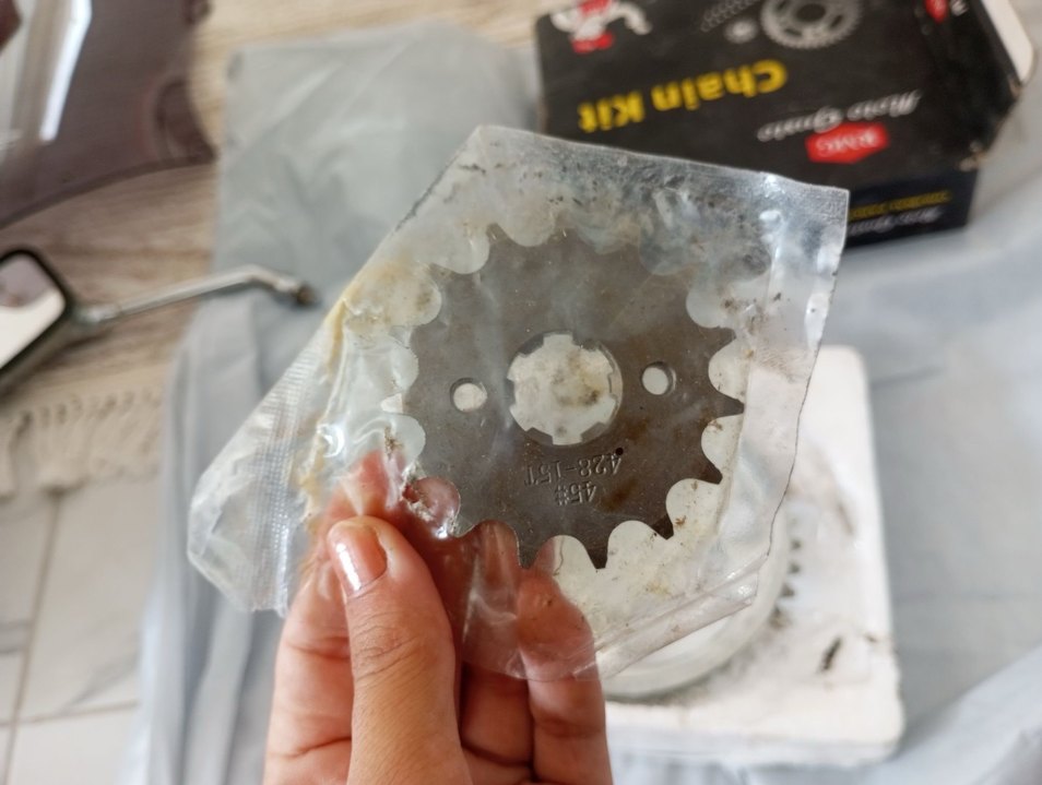 CBF150 zincir dişli seti - Görsel 3