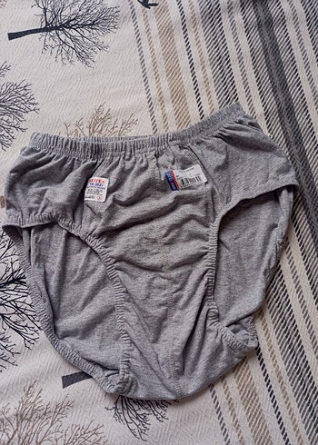 Gri Erkek  iç çamaşırı - Görsel 2