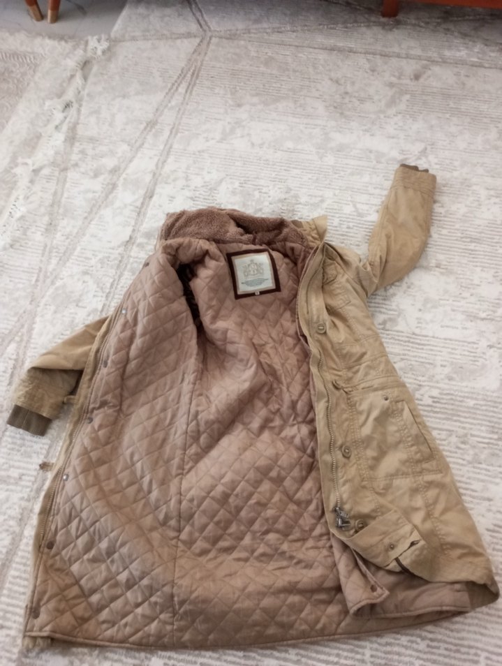 Bej Midi Kadın Ceket - Görsel 5