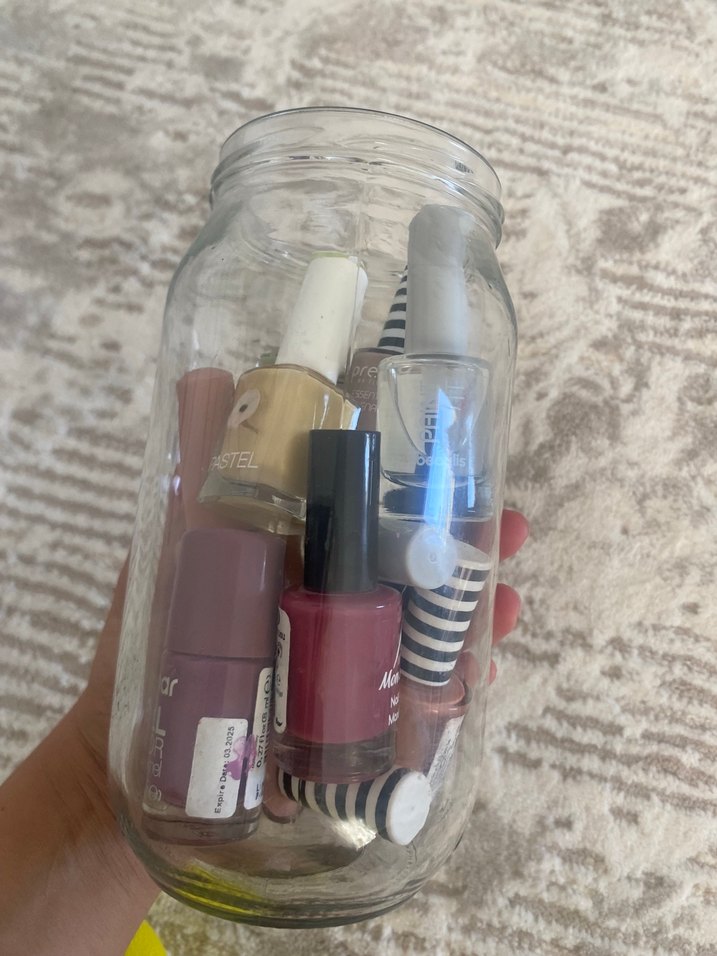 Renkli Oje Seti Kavanozda - Görsel 2