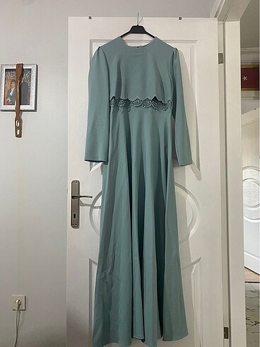 Tesettür abiye elbise - Görsel 2