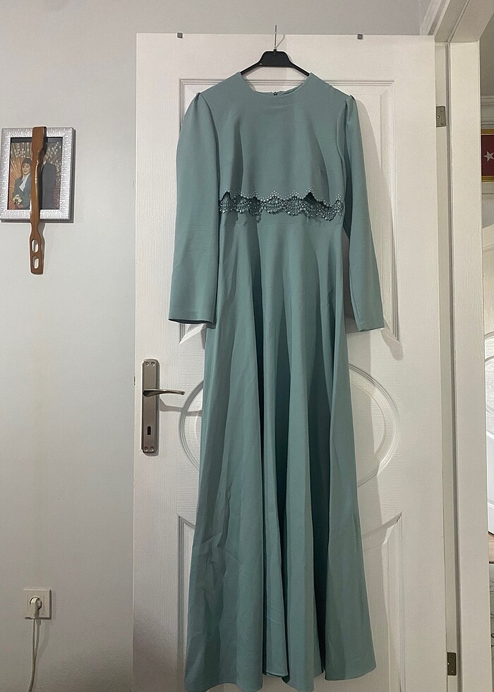 Tesettür abiye elbise - Görsel 2