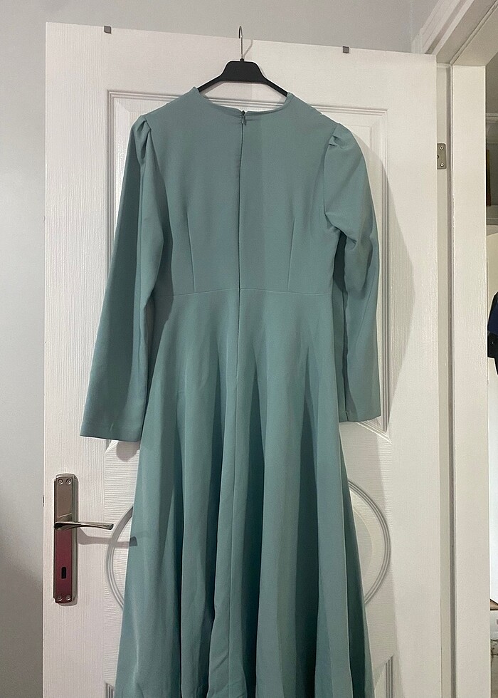 Tesettür abiye elbise - Görsel 3