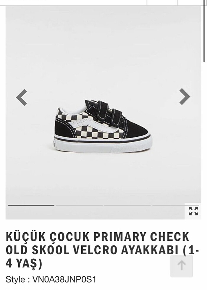 Vans bebek ayakkabı - Görsel 2