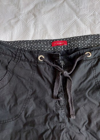 Kadın Siyah şort - Görsel 4