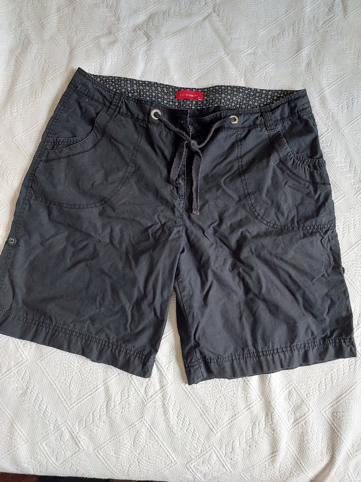 Kadın Siyah şort - Görsel 2