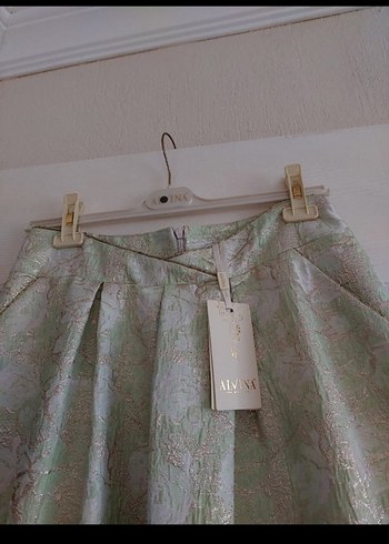 xl Beden beyaz Renk alvina etek