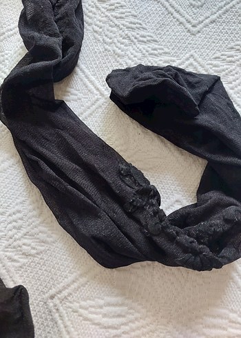 Dantel Detaylı Siyah Gotik Kadın Eldiveni - Görsel 3