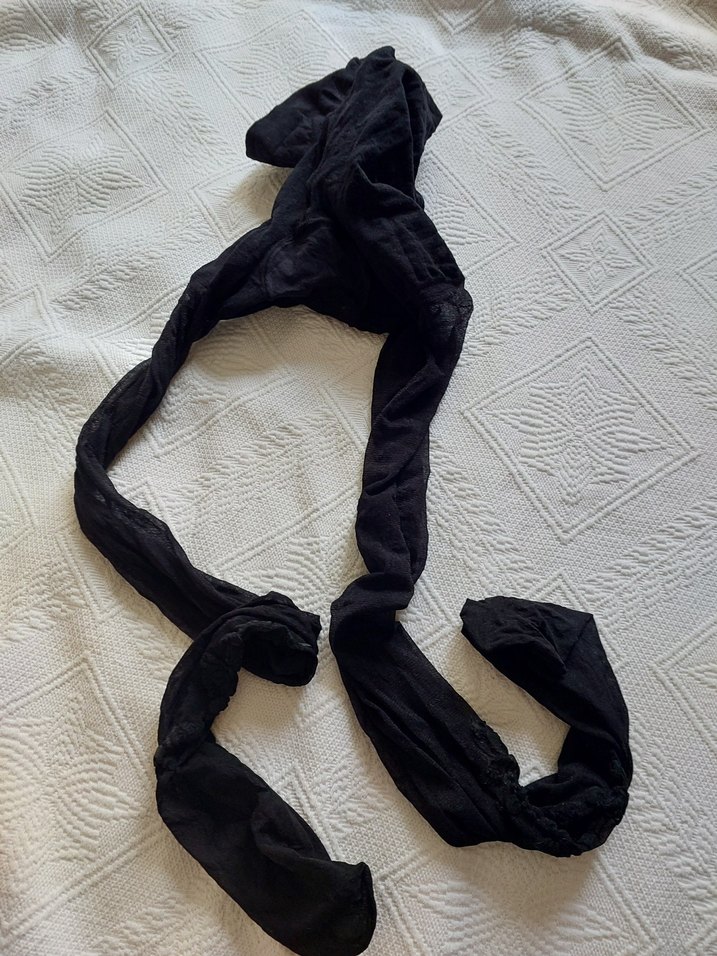 Dantel Detaylı Siyah Gotik Kadın Eldiveni - Görsel 2