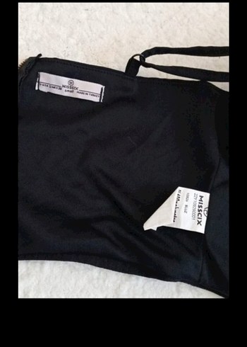 Siyah Gotik V Yakalı Askılı Büstiyer - Görsel 3