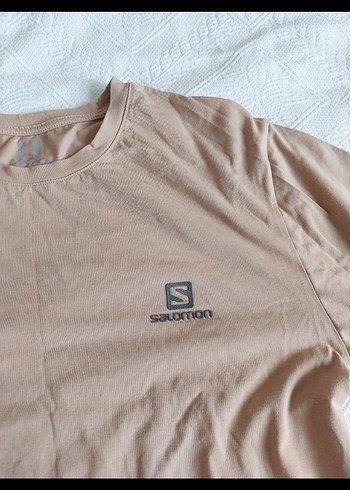 Bej Keten Erkek Tişört - Görsel 3