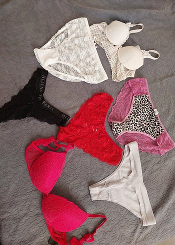 Beyaz Bohem Kısa Sütyen Takımı - Görsel 2