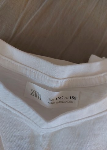 11 12 yaş zara tisort - Görsel 2