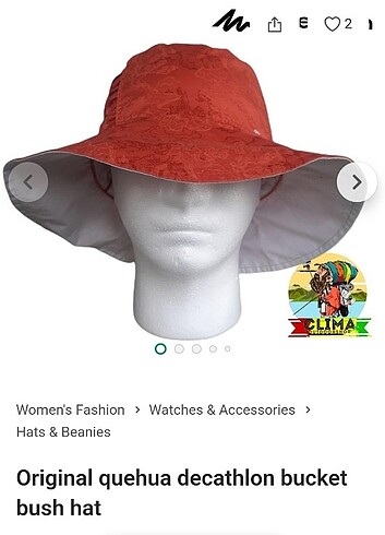 Decathlon bucket şapka