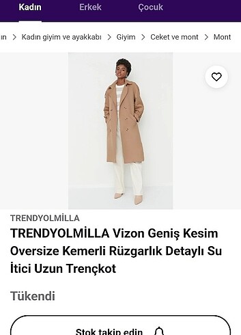 Trendyol & Milla Trendyol trenckot