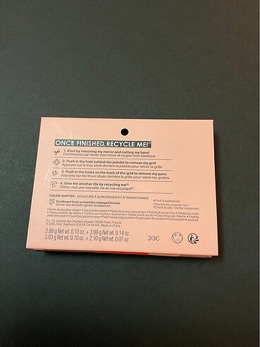 Sephora Sephora color shifter yüz paleti