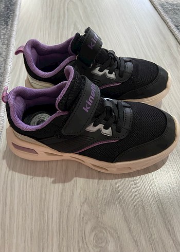 Kinetix Mor Kız Çocuk 31 numara spor ayakkabı - Görsel 2