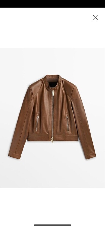 Massimo dutti vatkalı koyun derisi ceket