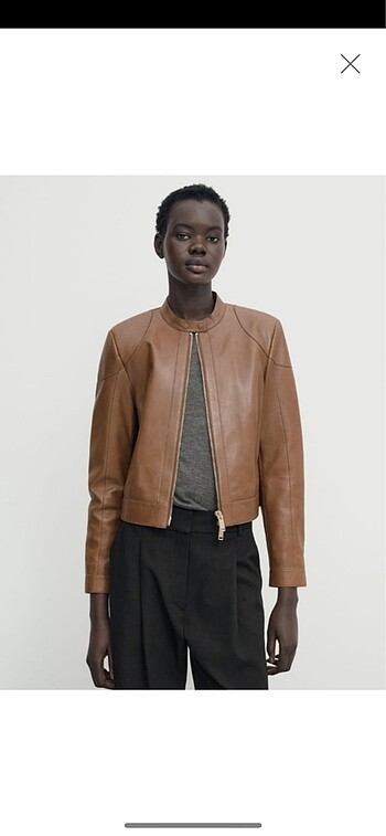 xs Beden Massimo dutti vatkalı koyun derisi ceket