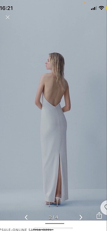 Mango selection pullu çıkarılabilir çiçek elbise - Görsel 3