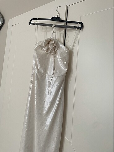 Mango selection pullu çıkarılabilir çiçek elbise - Görsel 5