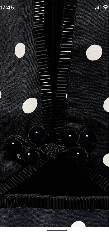 Mango CAPSULE stoksuz puantiyeli elbise - Görsel 8