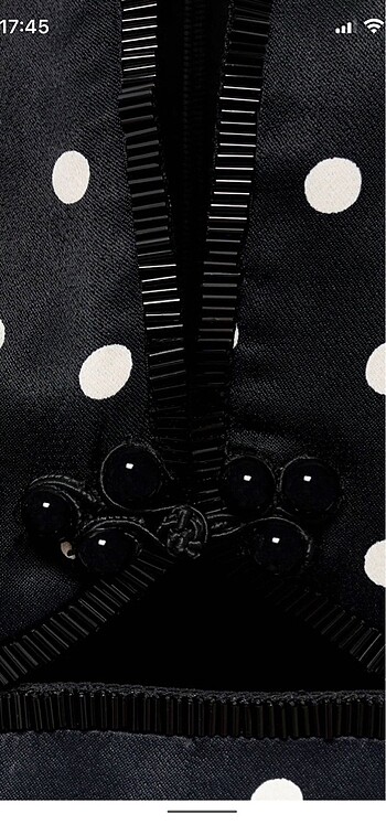 Mango CAPSULE stoksuz puantiye elbise - Görsel 8