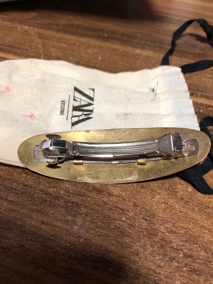 Vintage Desenli Toka - Görsel 3