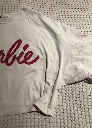 Pembe Barbie Baskılı Tişört - Görsel 2