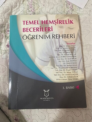 HEMŞİRELİK BECERİLERİ ÖĞRENİM REHBER KİTABI