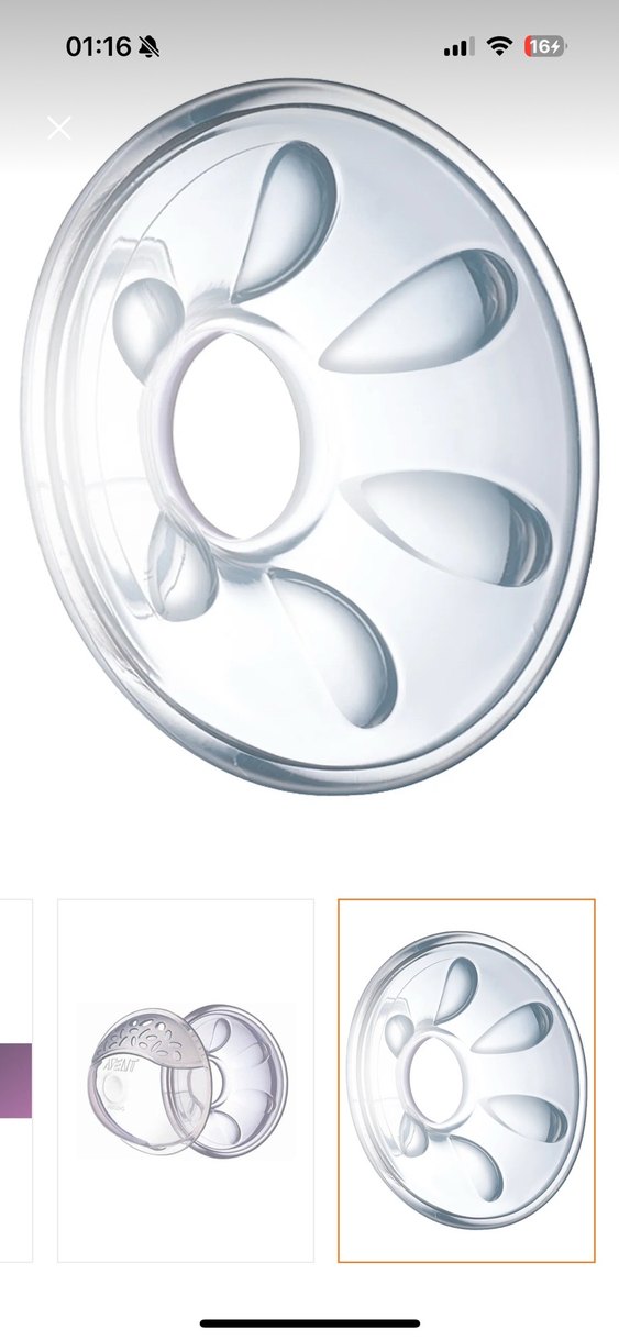 Philips Avent Göğüs Pedi Beyaz Gri - Görsel 4