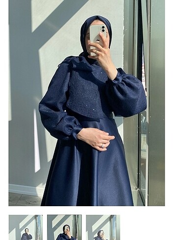 Suud Collection Meliha Tarhanacı Luna Lacivert