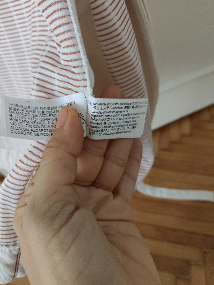 Beyaz Pilili Keten Kolsuz Mini Yelek - Görsel 5