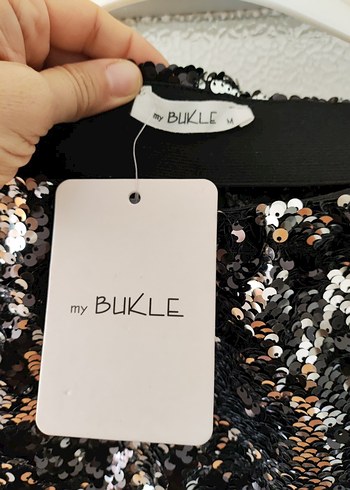 Kadın Parlak Payetli Dar Kesim Pantolon - Görsel 3