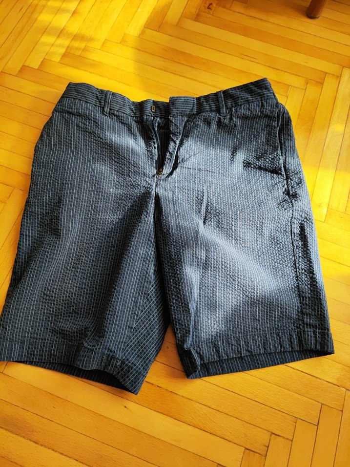 Gri Pilili Rahat Kesim Erkek Kot Pantolon - Görsel 2